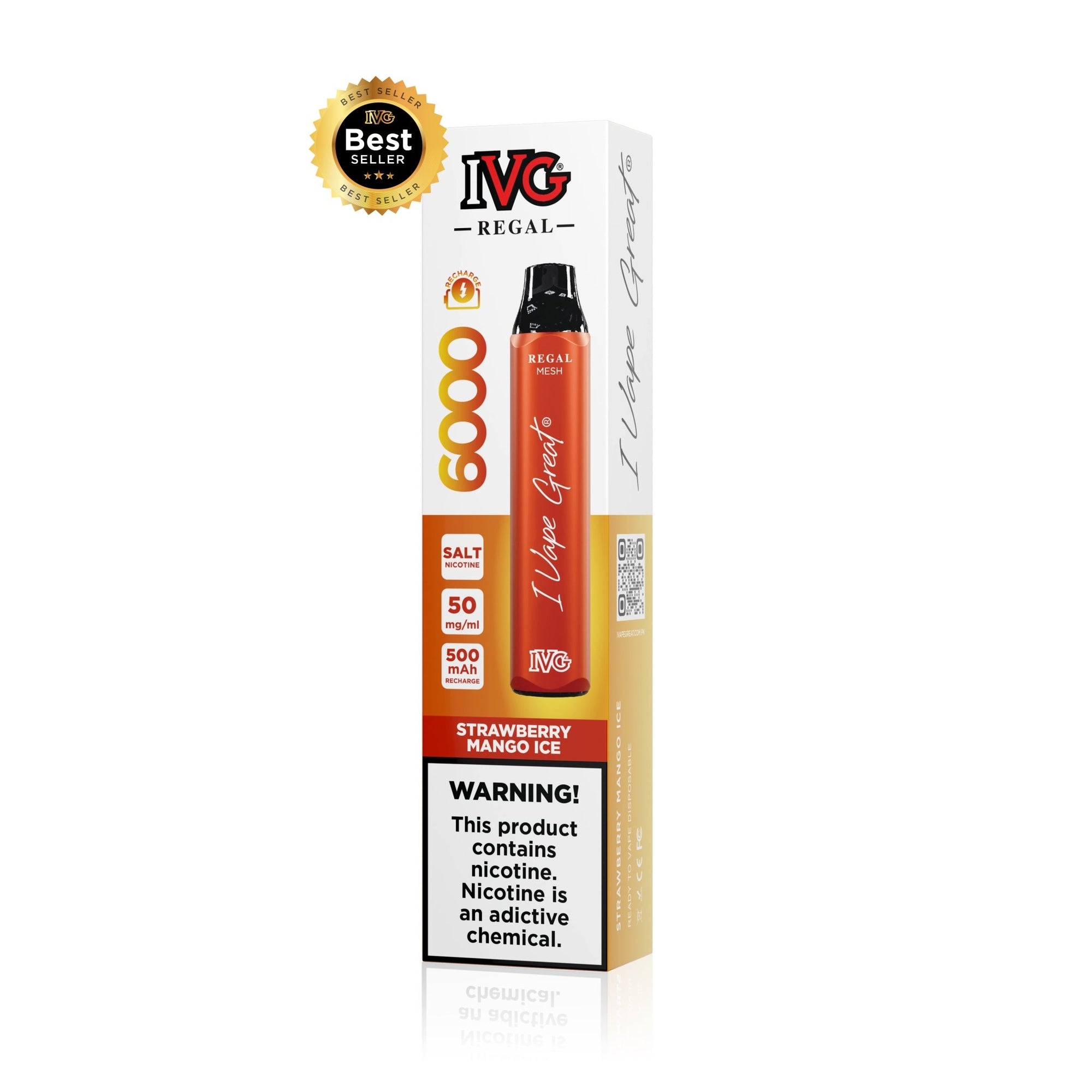 Strawberry Mango Ice (50mg) - IVG Pakistan