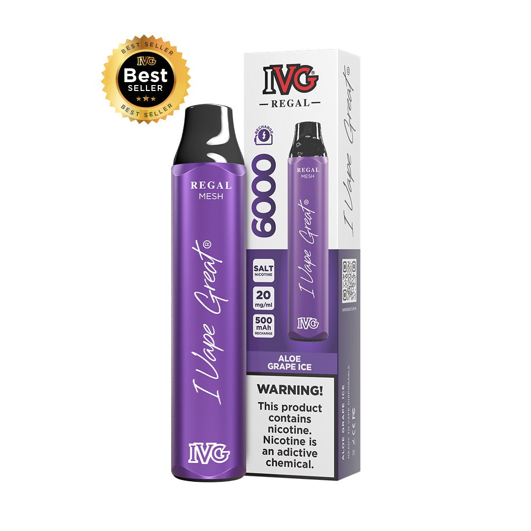 Aloe grape Ice (20mg) - IVG Pakistan