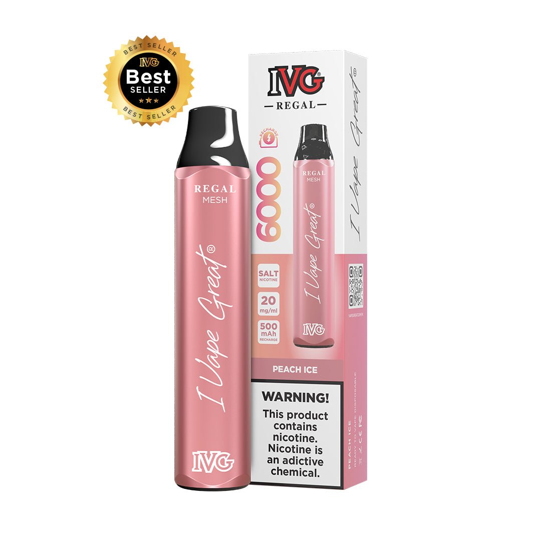 Peach Ice (20mg) - IVG Pakistan