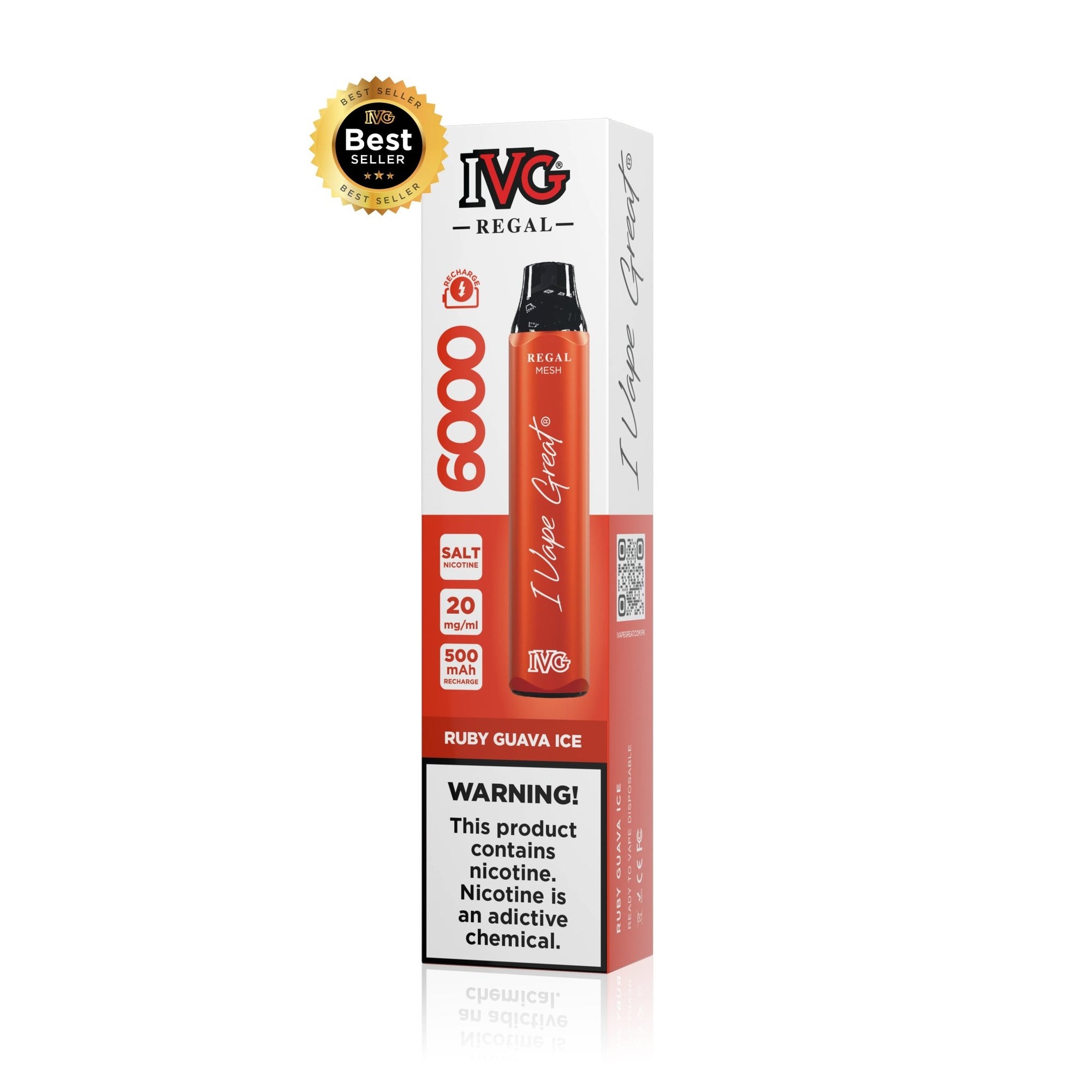 Ruby Guava Ice (20mg) - IVG Pakistan